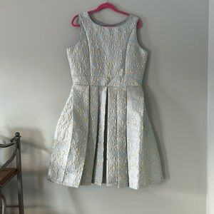 Floral Pleated Dress